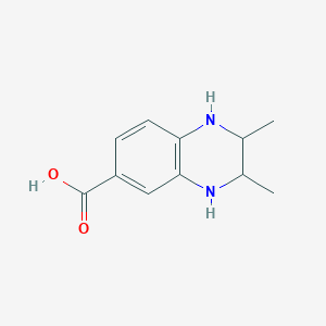 2,3-Dimethyl-1,2,3,4-tetrahydroquinoxaline-6-carboxylic acid