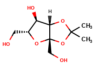 2,3-O-isopropylidene-beta-D-fructofuranose