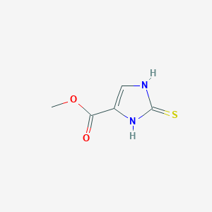 2,3-dihydro-2-thioxo-1H-Imidazole-4-carboxylic acid methyl ester