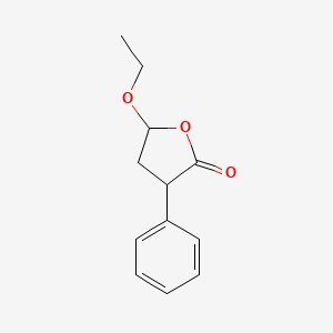 2(3H)-Furanone, 5-ethoxydihydro-3-phenyl-