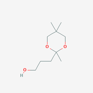 2,5,5-Trimethyl-1,3-dioxane-2-propanol