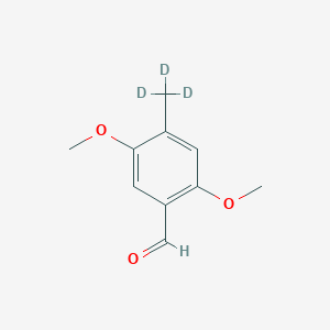 2,5-Dimethoxy-4-trideuteriomethylbenzaldehyde
