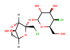 2,5-Dioxabicyclo[2.2.1]heptane α-D-galactopyranoside