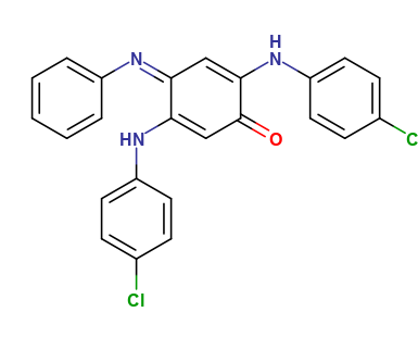 2,5-bis((4-chlorophenyl)amino)-4-(phenylimino) (cyclohexa-2,5-dien-1-one)