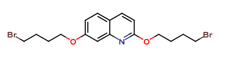 2,7-bis(4-bromobutoxy) quinoline