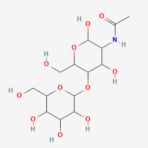 2-Acetamido-2-deoxy-4-O-(-β-D-mannopyranosyl)-D-glucose