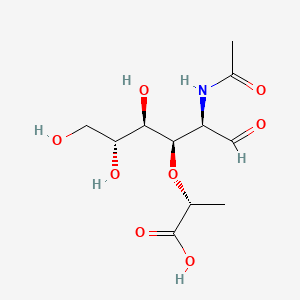 2-Acetamido-3-O-(D-1-carboxyethyl)-2-deoxy-2-D-glucose
