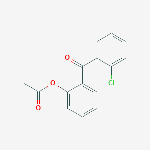 2-Acetoxy-2'-chlorobenzophenone