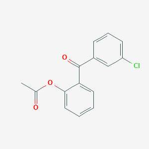 2-Acetoxy-3'-chlorobenzophenone