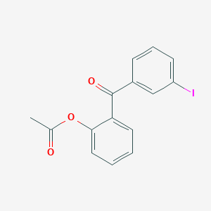 2-Acetoxy-3'-iodobenzophenone