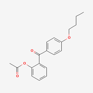 2-Acetoxy-4'-butoxybenzophenone