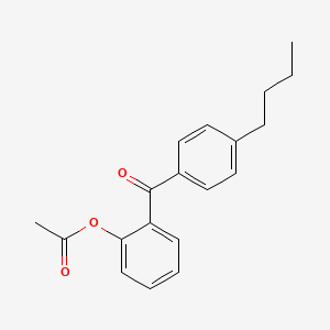 2-Acetoxy-4'-butylbenzophenone