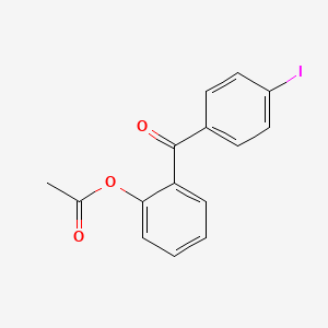 2-Acetoxy-4'-iodobenzophenone