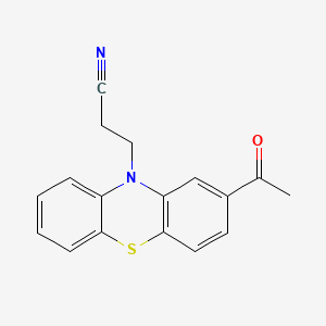 2-Acetyl-10H-phenothiazine-10-propanenitrile