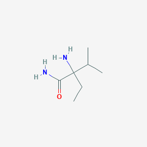 2-Amino-2-ethyl-3-methylbutanamide