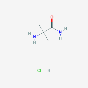 2-Amino-2-methylbutanamide hydrochloride