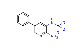 2-Amino-3-[(methyl-d3)amino]-5-phenylpyridine