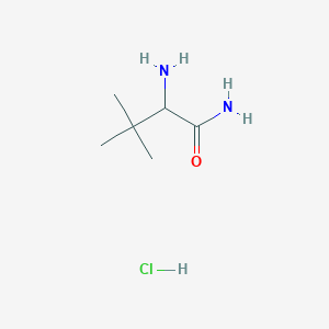 2-Amino-3,3-dimethylbutanamide hydrochloride