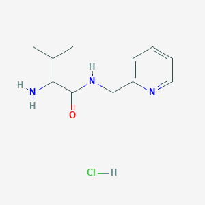 2-Amino-3-methyl-N-(2-pyridinylmethyl)butanamide hydrochloride