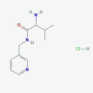 2-Amino-3-methyl-N-(3-pyridinylmethyl)butanamide hydrochloride