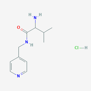 2-Amino-3-methyl-N-(4-pyridinylmethyl)butanamide hydrochloride