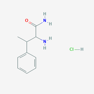 2-Amino-3-phenylbutanamide hydrochloride