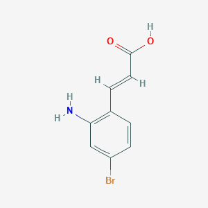 2-Amino-4-bromocinnamic acid