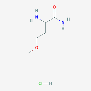 2-Amino-4-methoxybutanamide hydrochloride