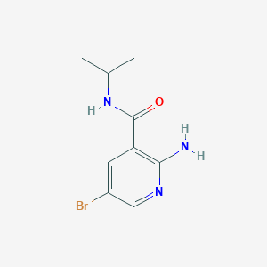 2-Amino-5-bromo-N-isopropylnicotinamide