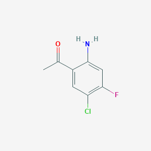 2-Amino-5-chloro-4-fluoroacetophenone