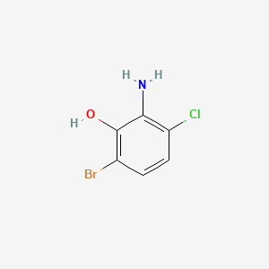 2-Amino-6-bromo-3-chlorophenol