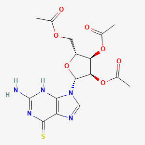 2-Amino-6-mercaptopurine-9-(2',3',5'-tri-O-acetyl-β-ribofuranosyl)purine