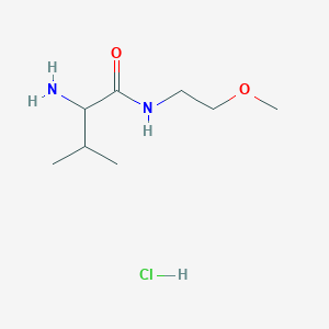 2-Amino-N-(2-methoxyethyl)-3-methylbutanamide hydrochloride
