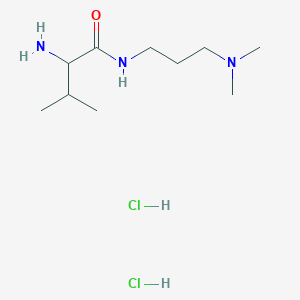 2-Amino-N-[3-(dimethylamino)propyl]-3-methylbutanamide dihydrochloride