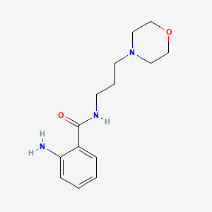 2-Amino-N-(3-morpholin-4-ylpropyl)benzamide