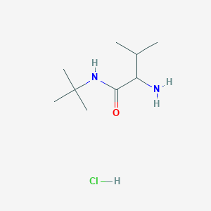 2-Amino-N-(tert-butyl)-3-methylbutanamide hydrochloride