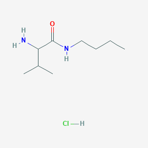 2-Amino-N-butyl-3-methylbutanamide hydrochloride