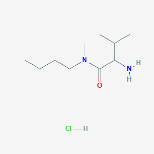 2-Amino-N-butyl-N,3-dimethylbutanamide hydrochloride