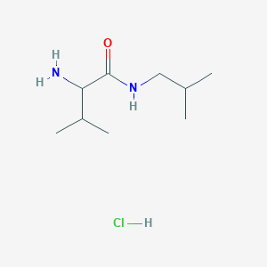 2-Amino-N-isobutyl-3-methylbutanamide hydrochloride
