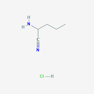 2-Aminopentanenitrile hydrochloride