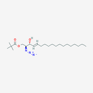 2-Azido-1-pivaloyl D-erythro-Sphingosine