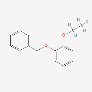 2-Benzyloxy-1-ethoxy-d5-pyrocatechol
