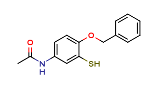 2-Benzyloxy-5-acetaminobenzenethiol