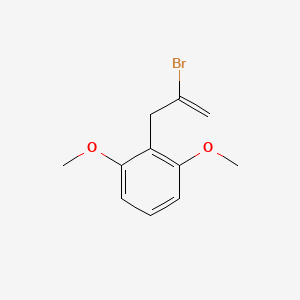 2-Bromo-3-(2,6-dimethoxyphenyl)-1-propene