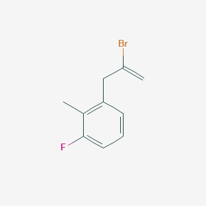 2-Bromo-3-(3-fluoro-2-methylphenyl)-1-propene