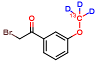 2-Bromo-3�-methoxyacetophenone-13CD3