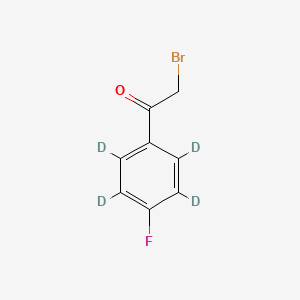 2-Bromo-4'-fluoroacetophenone-2',3',5',6'-d4