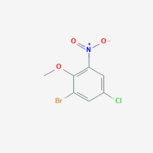 2-Bromo-4-chloro-6-nitroanisole