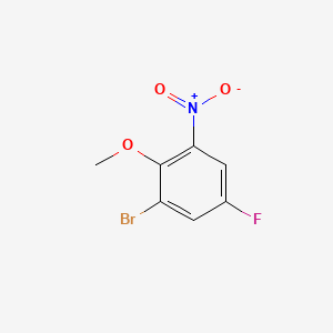 2-Bromo-4-fluoro-6-nitroanisole