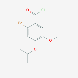 2-Bromo-4-isopropoxy-5-methoxybenzoyl chloride